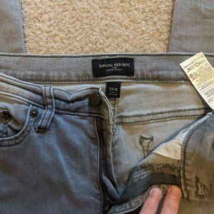 Banana Republic Sculpt Skinny Jeans (Grey)